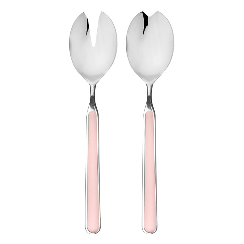 Fantasia Salad Servers, Pale Rose