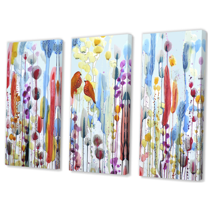 «Si tu me le demandais», reproduction d'art à multiples images sur toile
