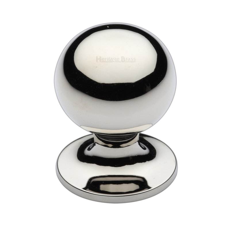 Heritage Brass Cabinet Knob Ball Design, 3.2cm