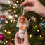 Hand-Knit Bride Hanging Figurine Ornament