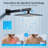 10inch Shower System With Push-button-110692932