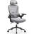 Desk and Chair Set: L-Shaped Computer Desk and Mesh Office Chair-288992183
