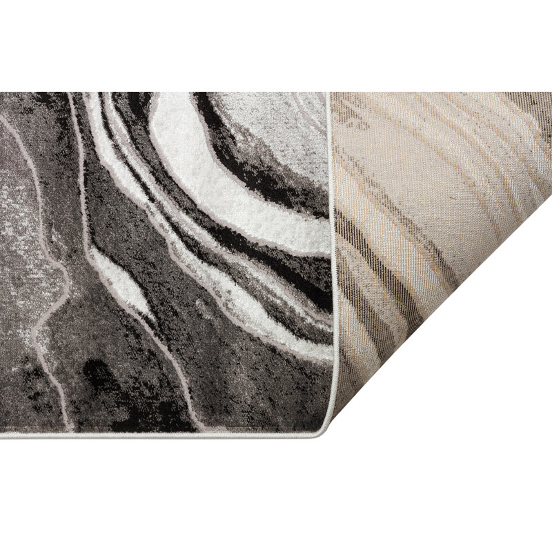 Dalibor Abstract Area Rug, Runner 80 x 240cm