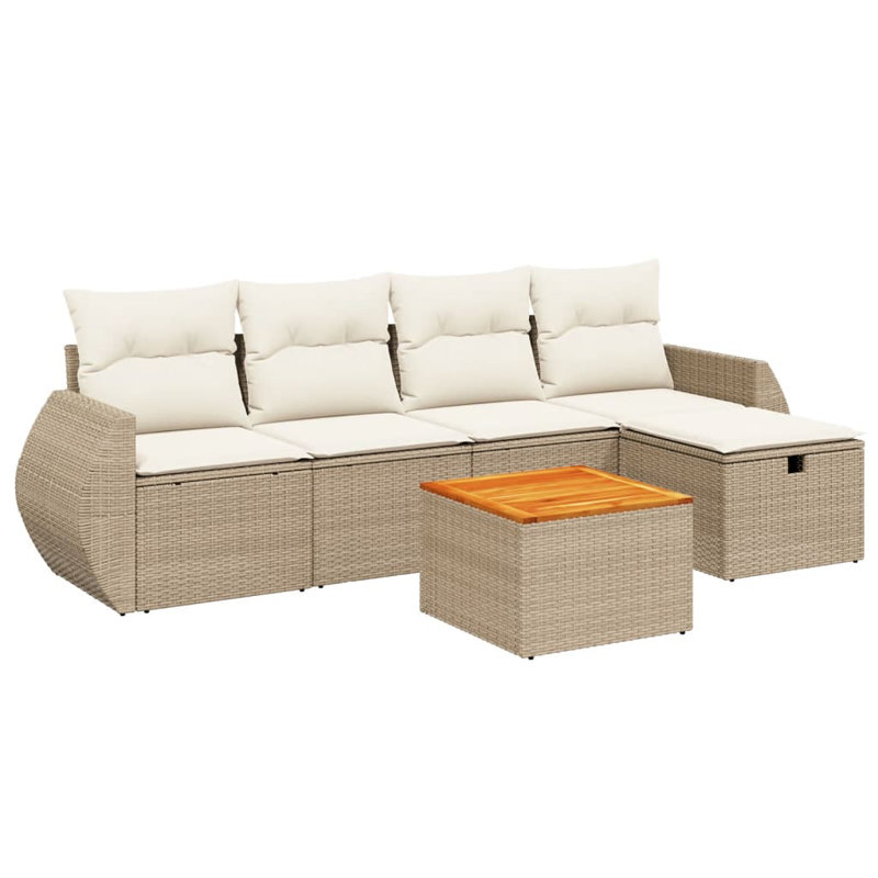 Ensemble de canapé de jardin Vidaxl