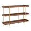 Bibliothèque de rangement Martha Stewart avec poteaux de soutien verticaux en acier Emmett-89798271
