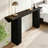 Triangular-Shaped Design Console Table,Sofa Table,Modern Entryway Table