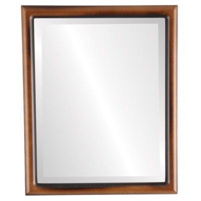 Rowles Wood Flat Wall Mirror
