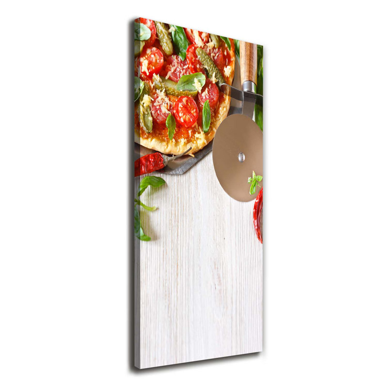 Pizza - Wrapped Canvas Print