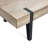 47.4'' W Mid-Century Modern Coffee Table with 2-Drawer Storage