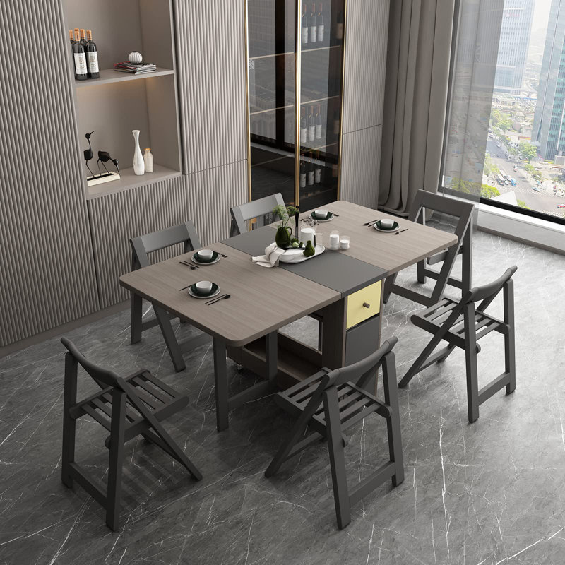 60.2'' L x 28'' H Manufactured Wood Dining Table