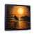 Black Floater Framed