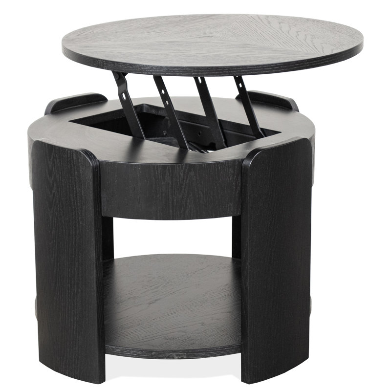Islay Single Coffee Table with Storage, 18" H x 24" L x 24" W