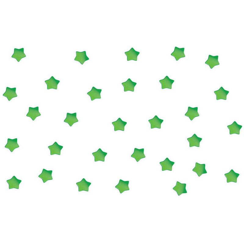 Décalcomanie murale étoile douce, Vert
