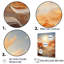 Reproduction sur toile de paysage de sable en spirale surréel-97085777-97085780