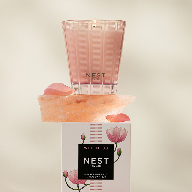 Himalayan Salt & Rosewater Votive Candle, Classic
