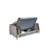 Taupe Modern Offering A Practical Bed Mechanism For Sleeping Arrangement, Under - Seat Compartments Storage Management, And Wood Base-873742331