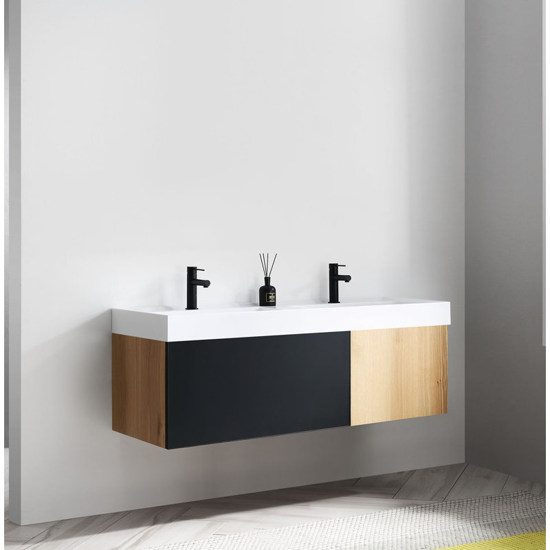 Lugano 55” W Single Wall-Mounted Vanity