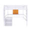 Lit mezzanine en bois avec tableau d'écriture-1060987373-1060987369