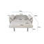 2 Seater Fabric Sofa Bed-116420127