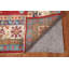 Tapis oriental rouge fait à la main Kazak