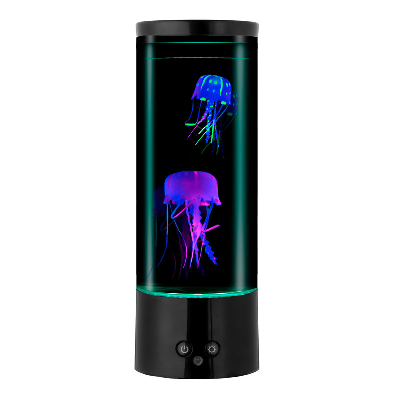 Changing Color Aquarium Jellyfish Motion Lamp With Multi-Functions Remote Control And Premium Low Noise Mechanism Ideal Mood Light For Relaxation And Kid’S Bedroom Night Light