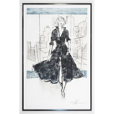 City Woman 1 Print by Robert Robinson
