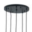 Kesler 5 - Light Black Cluster Pendant