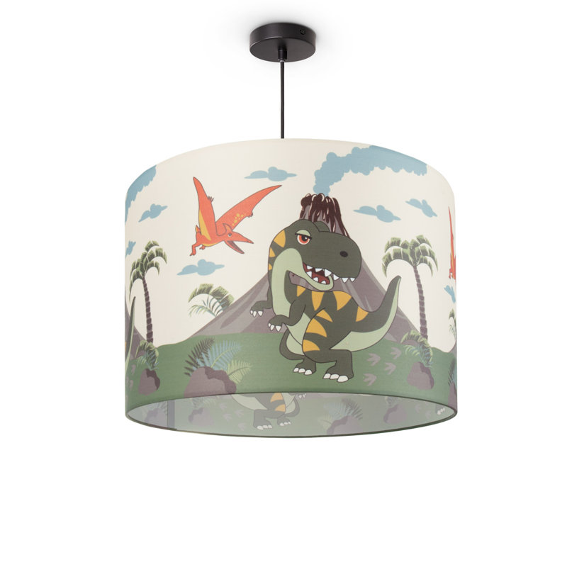 Drum pendant lamp 1-light Tymoteusz, Black