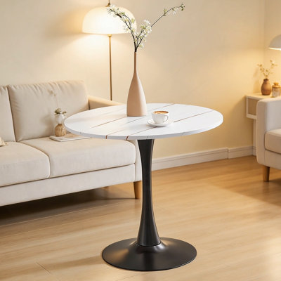 Amelia-Lillie Round Pedestal Dining Table