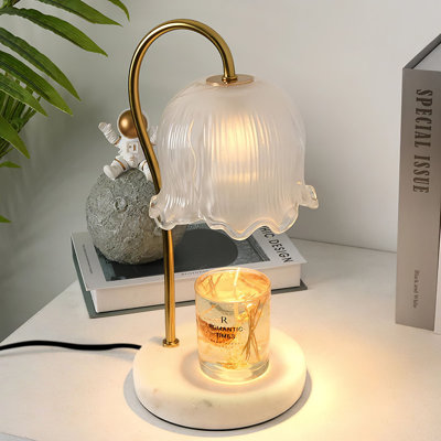 Bonneyside Marble Bedside Table Lamp