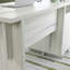 Bureau avec tiroir classeur, finition blanche