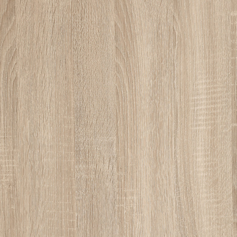 Table basse ronde en bois d'ingénierie à 1 tablette Altos Natural