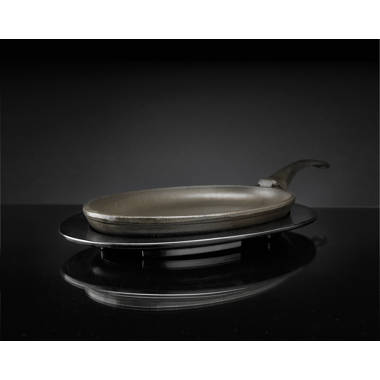 Home-Complete Cast Iron 17'' Pizza Pan & Reviews