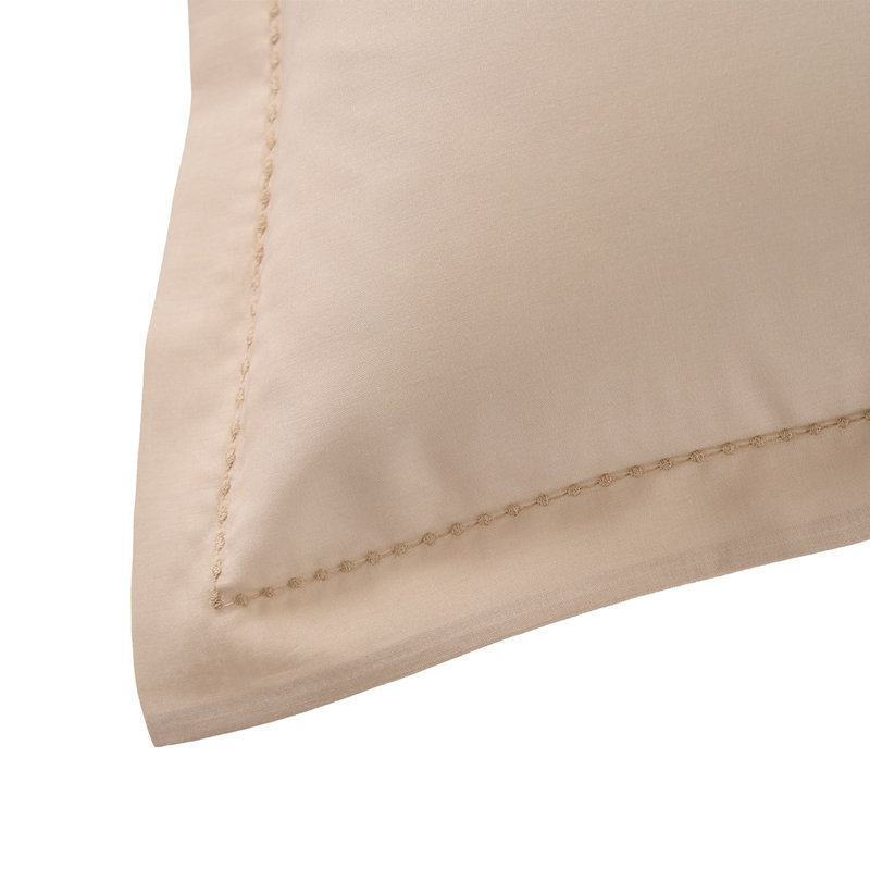 Batiste Sham, Boudoir, Tan