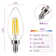 B11E12 40 Watt Equivalent B10 E12/Candelabra Dimmable 5000K LED Bulb