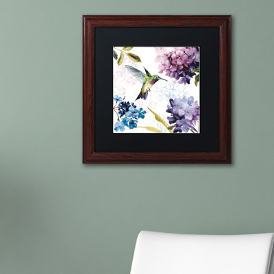 «Spring Nectar Square II» par Lisa Audit - Reproduction d'art sur toile encadrée