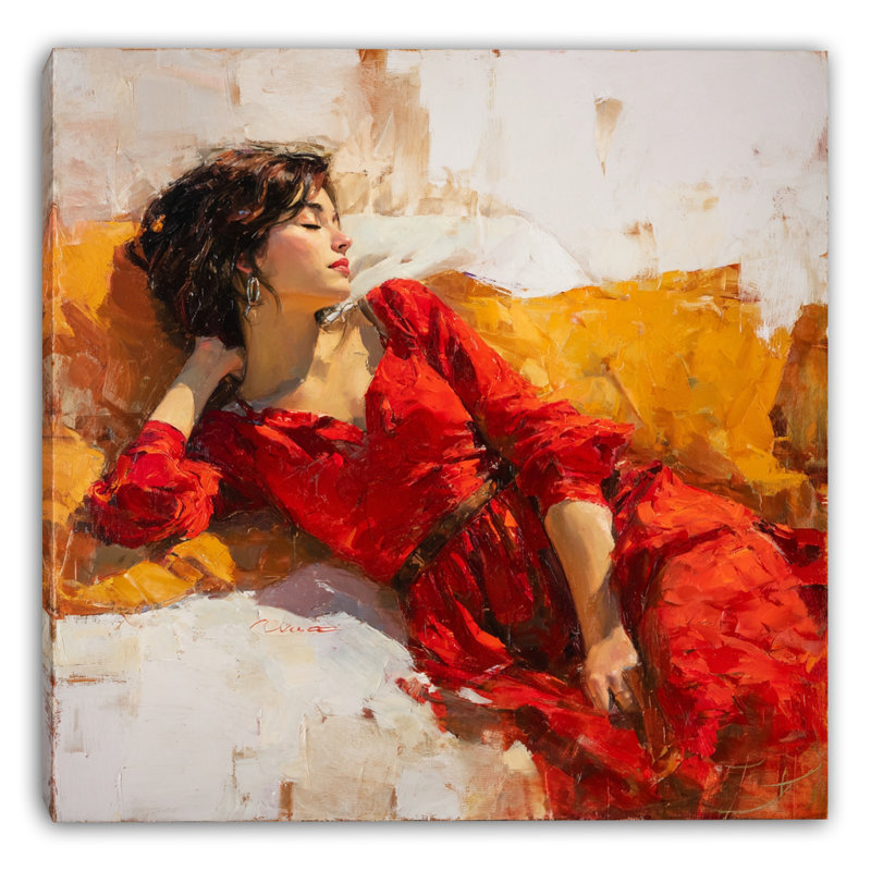 Art mural sur toile tendue Serene Moment