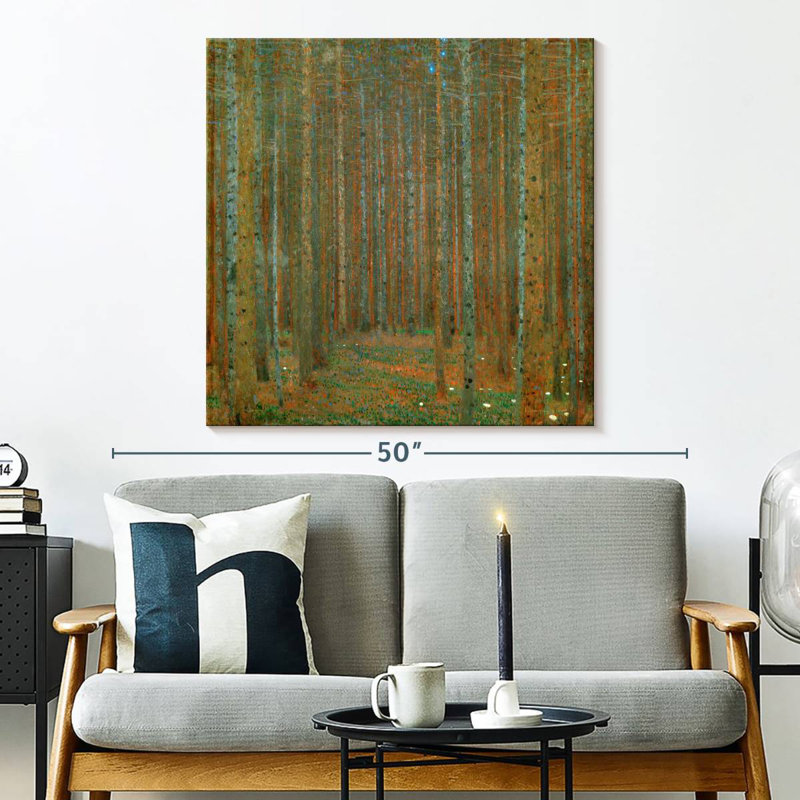 Forêt de sapins d'Alvord, H 33 po x l 33 po