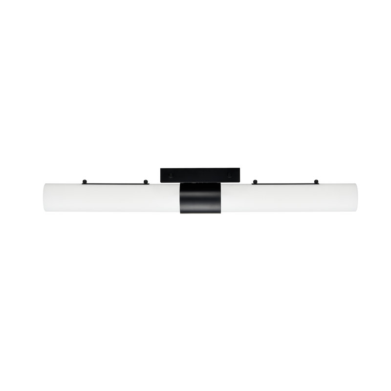 2 - Light Dimmable LED Bath Bar, Black
