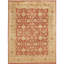 Wool Oriental Area Rug in Rust/Gold-870169485