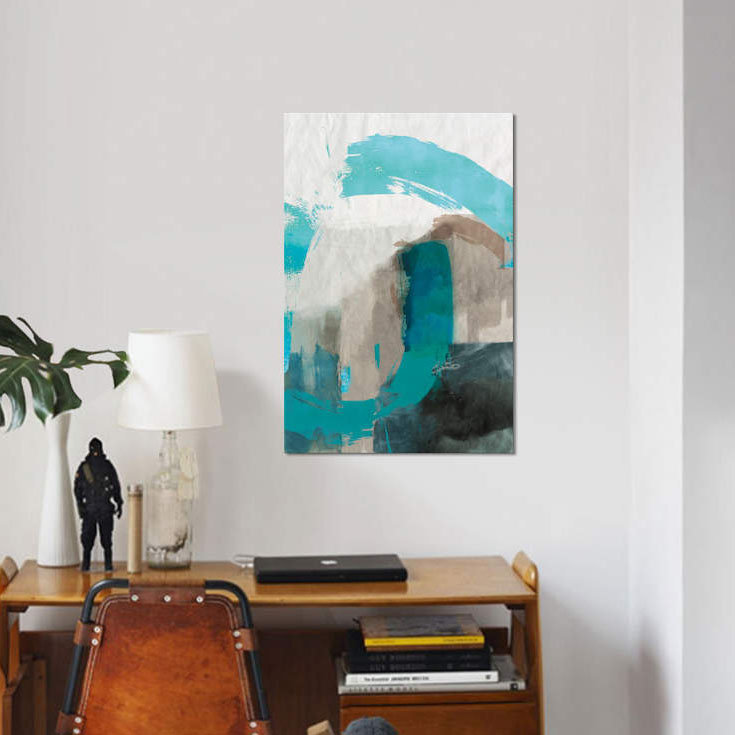 «Sun Dune», impression sur toile, H 12 po x l 8 po x P 0,75 po, Toile tendue, Pas de tapis