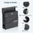 Lockable Wall Mounted Mailbox