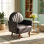 Fauteuil décoratif en cuir PU l 29,53 po x P 26,38 po x H 34,65 po Carmel