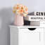 Armoire de rangement pour salle de bain, armoire de plancher avec tablette réglable et tiroirs