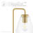 Lampe de table Element en verre par Modway-1733108426
