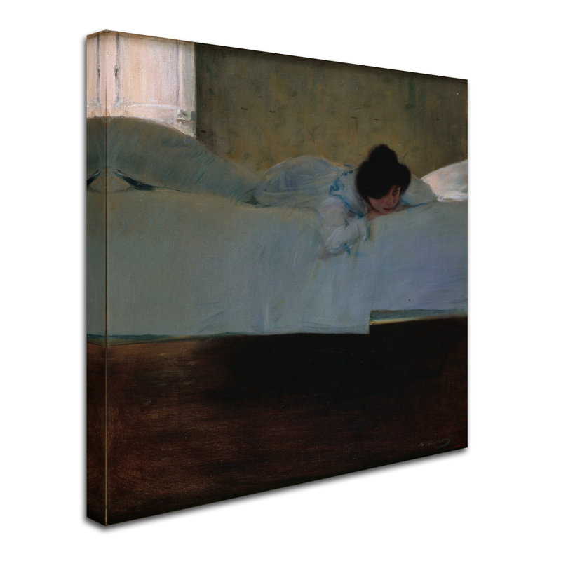 « laziness », reproduction sur toile tendue, H 18 po x l 18 po