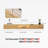 Josylin Solid Wood Floating TV Stand for TVs up to 78"