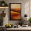 Desert Landscape Boho - Wrapped Canvas-329056573-329056546