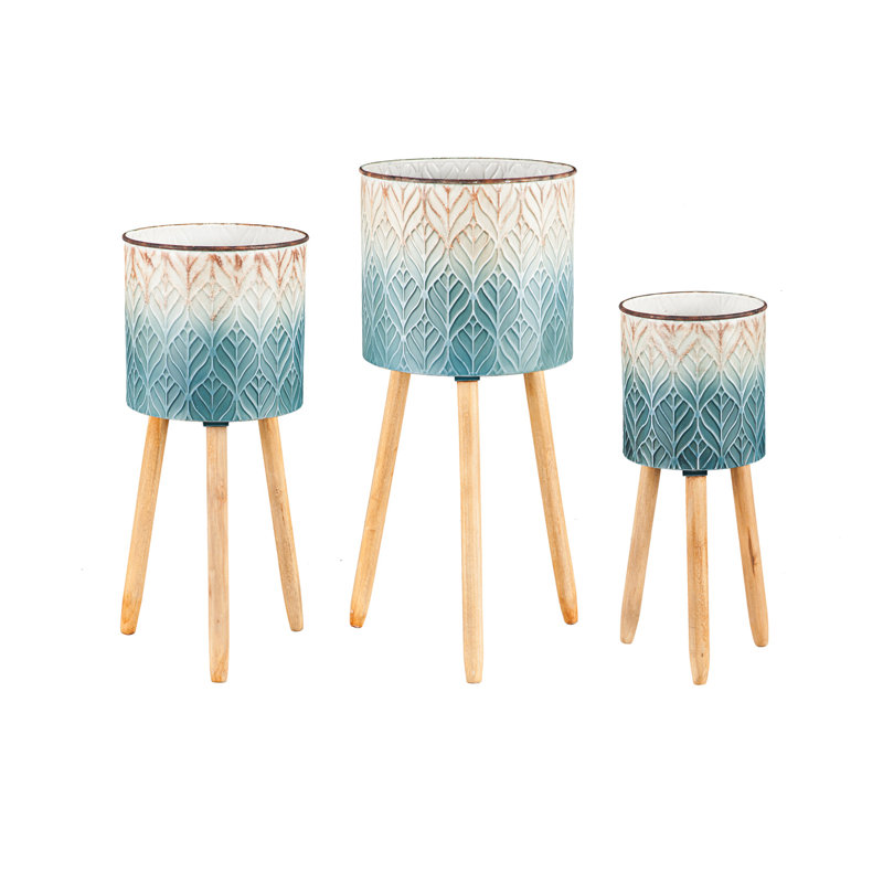 Ensemble de pots à fleurs 3 pièces