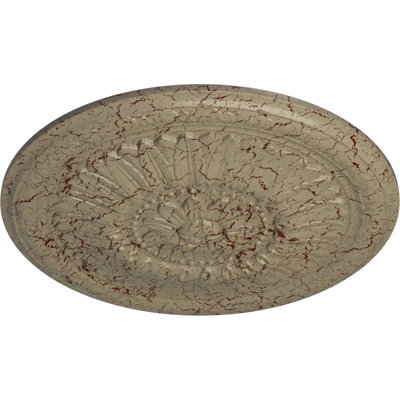 Médaillon de plafond 24 "x P 1 5/8" (convient aux auvents jusqu'à 9 1/4 ")